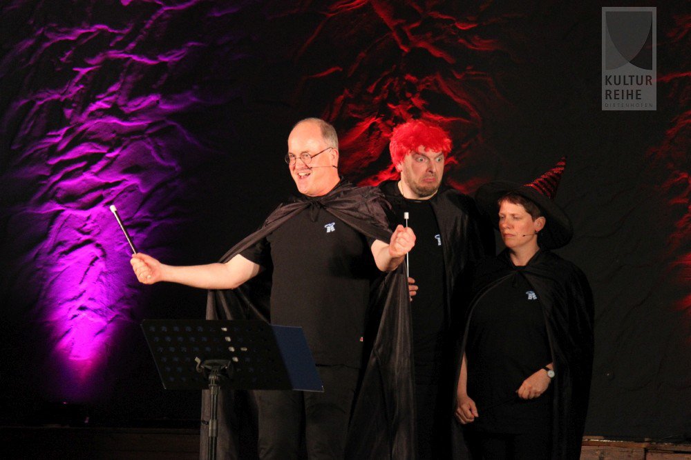Weißblaues Beffchen
