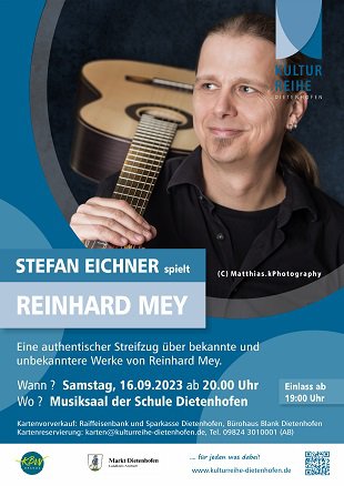 Stefan Eichner spielt Reinhard Mey - Bildergalerie 2023